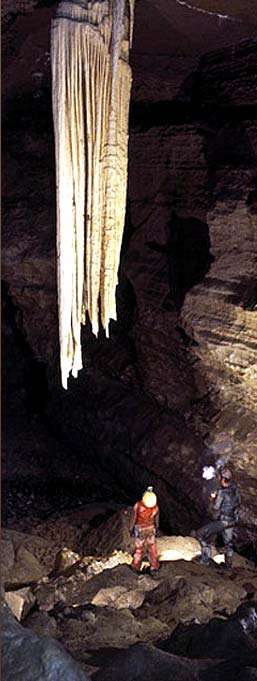 Inside Doolin Cave