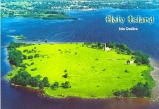 Aerial view of Holy Island