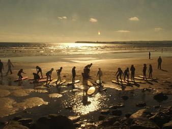 Lessons at Lahinch Surfschool